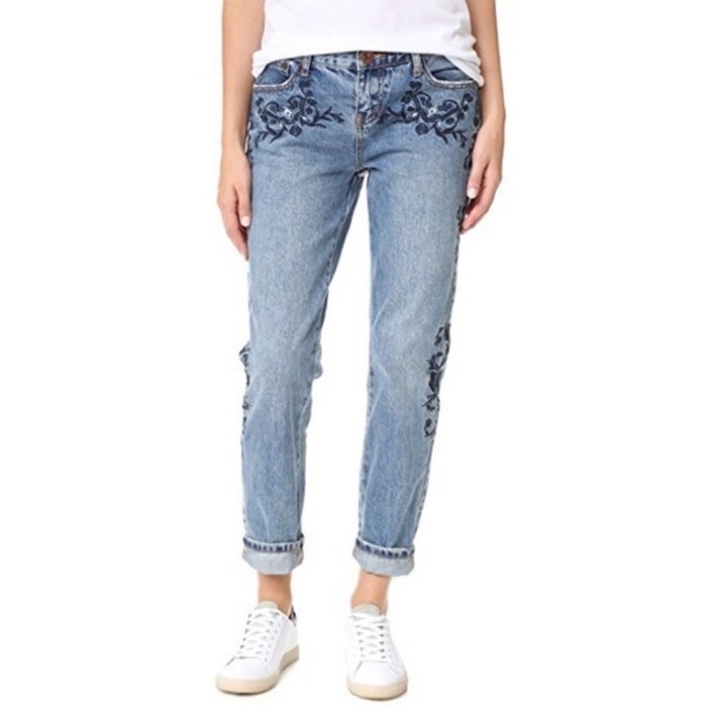 One Teaspoon floral embroidered jeans - Picture 4 of 11